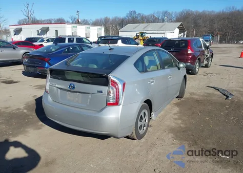 2013 Toyota Prius Four from USA, damaged, VIN JTDKN3DU3D0350608